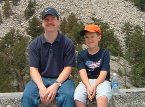 John Losey (here with his son, Ben)